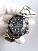 Replica Black Rolex Vintage Submariner 660ft-200m Oyster Band Watch For Sale 